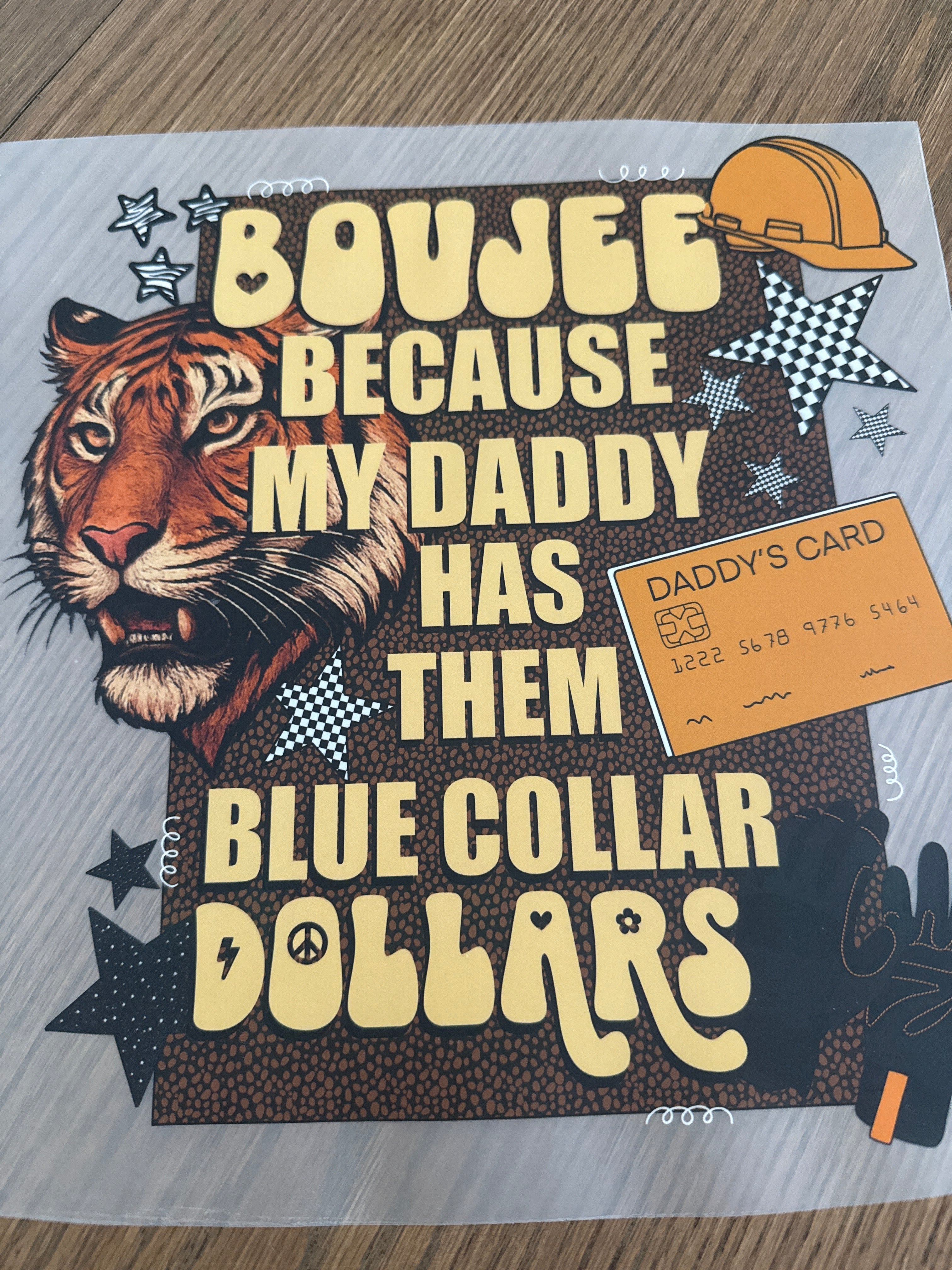 Boujee blue collar