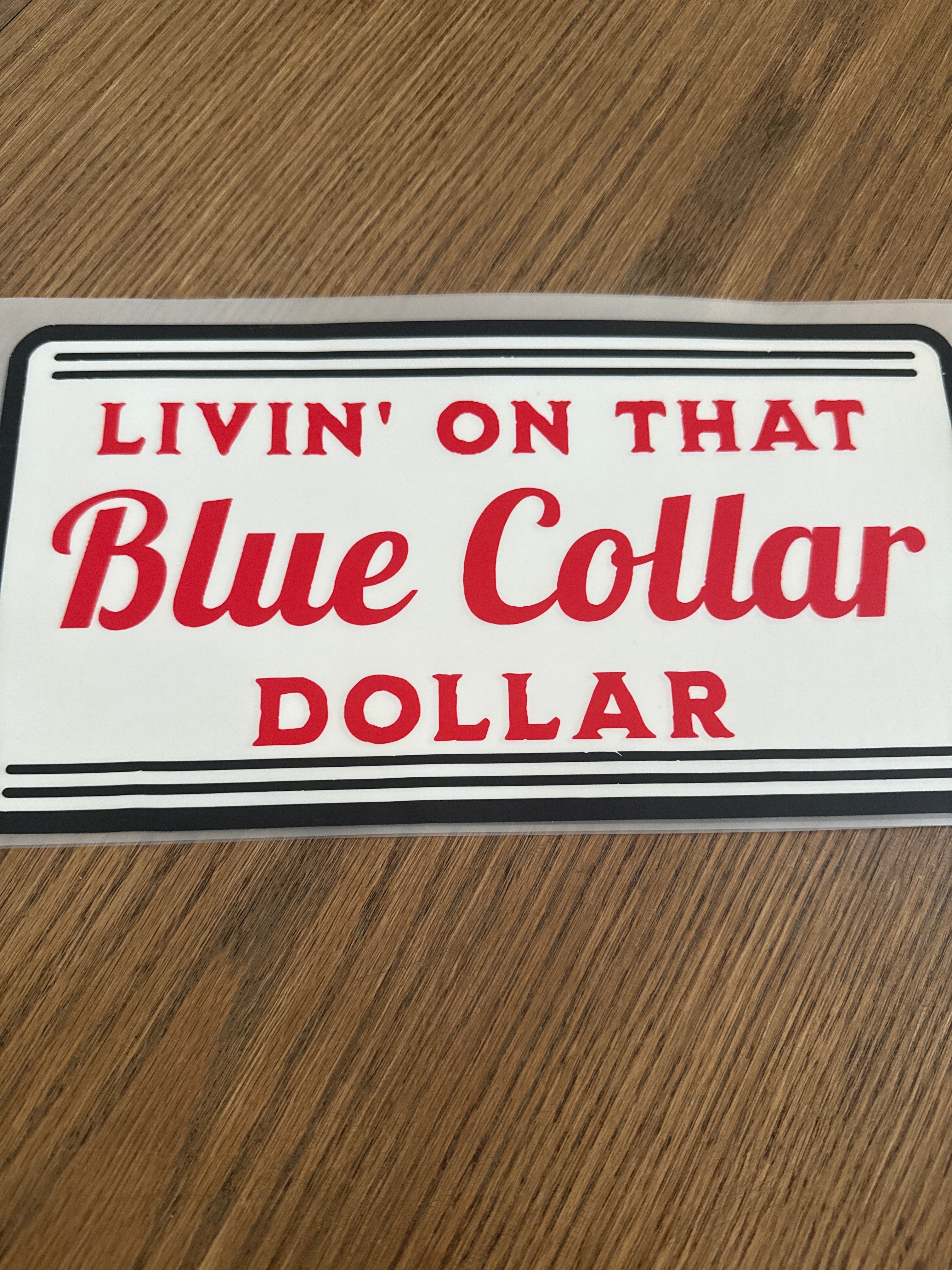 Blue collar $