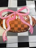 Football with bow