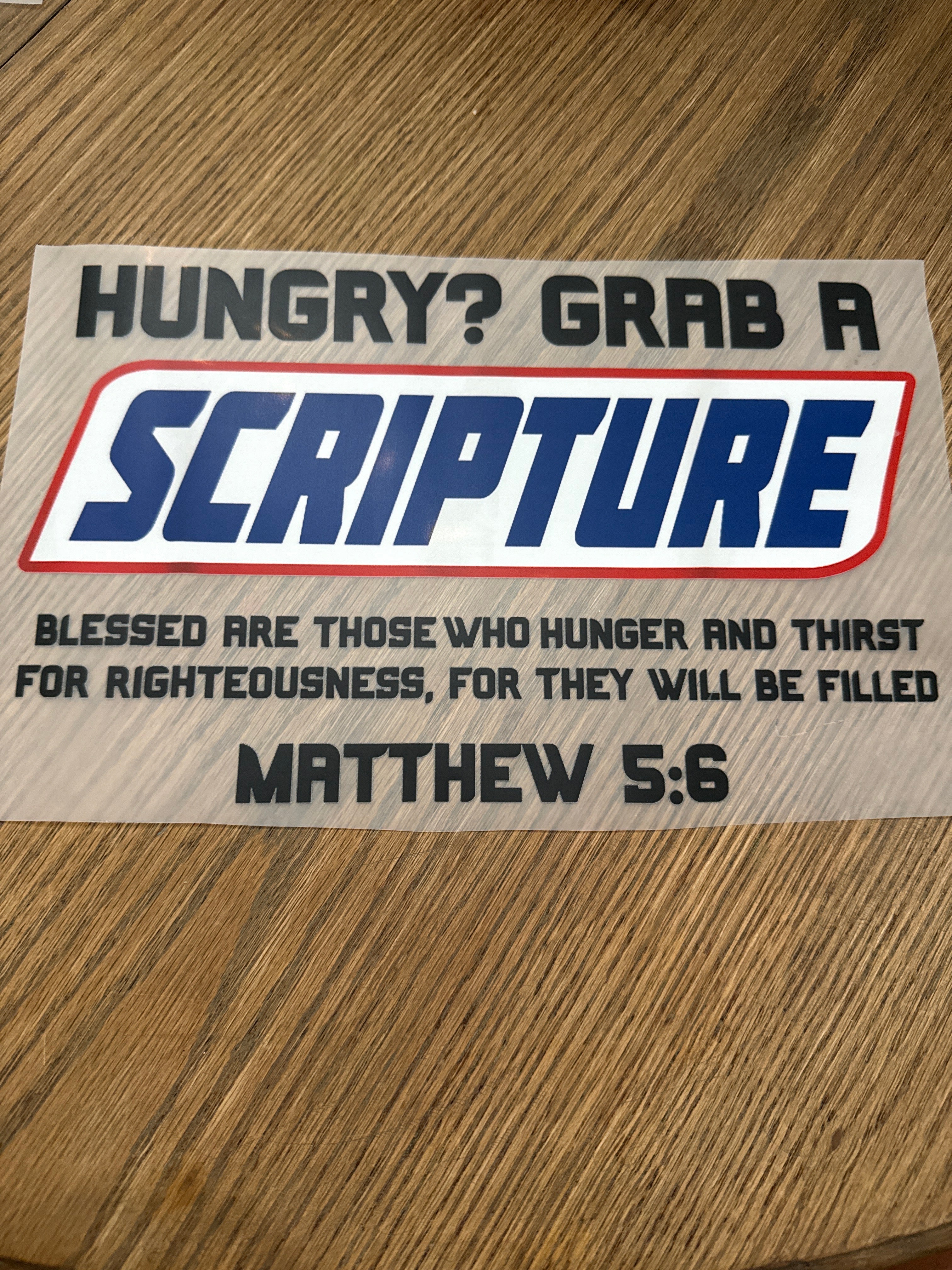 Grab a scripture