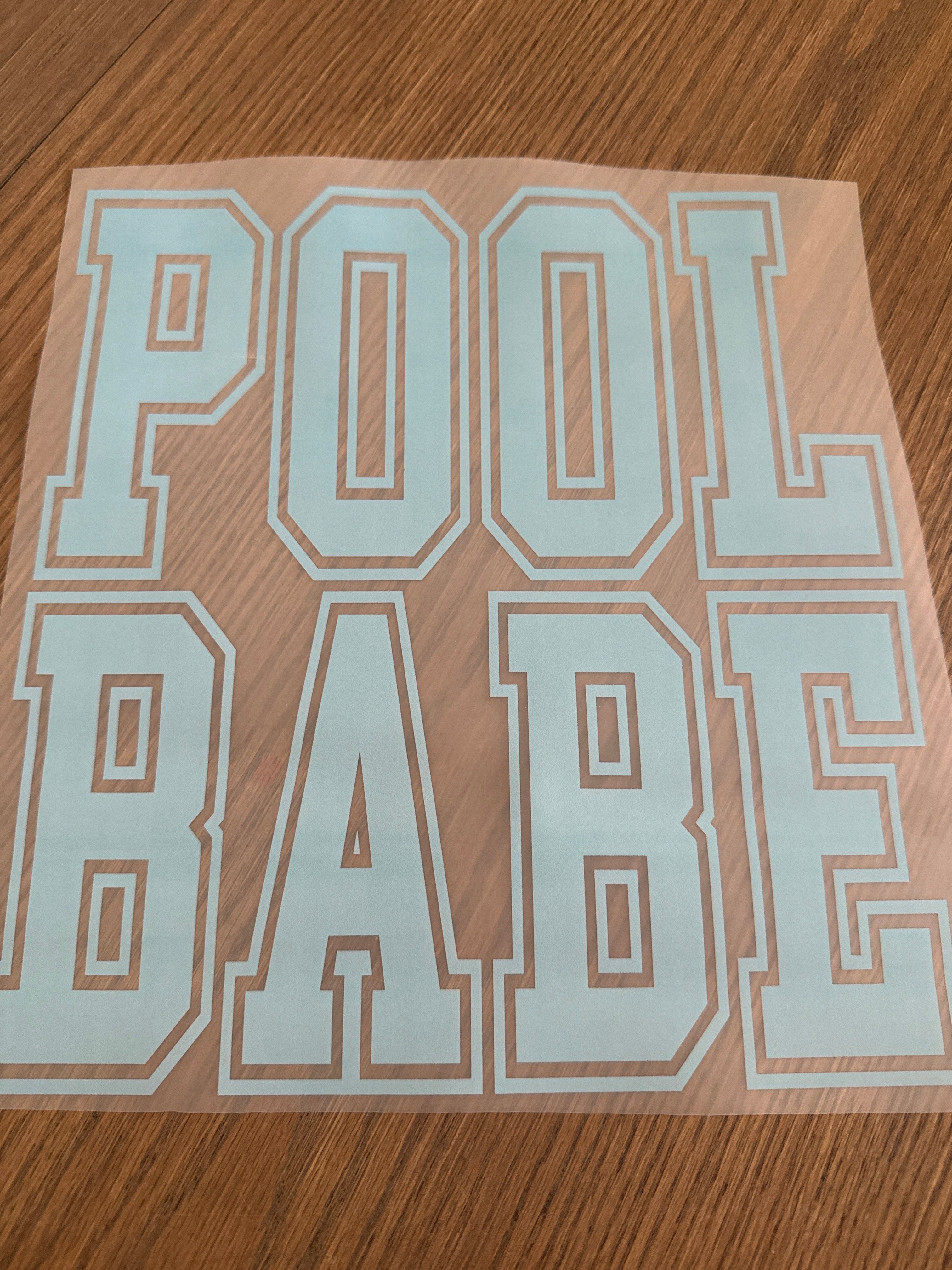 Pool babe