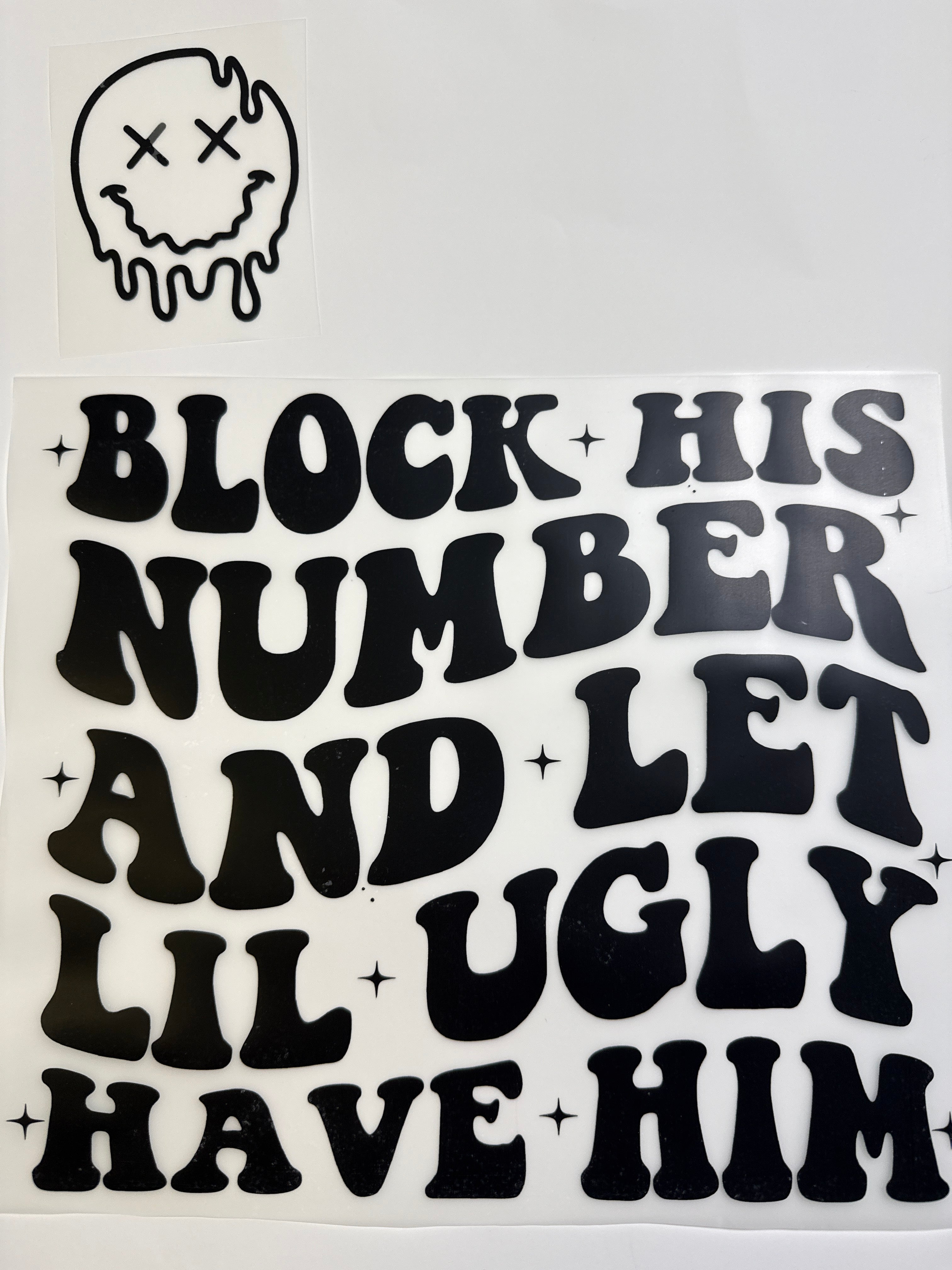 Block his number