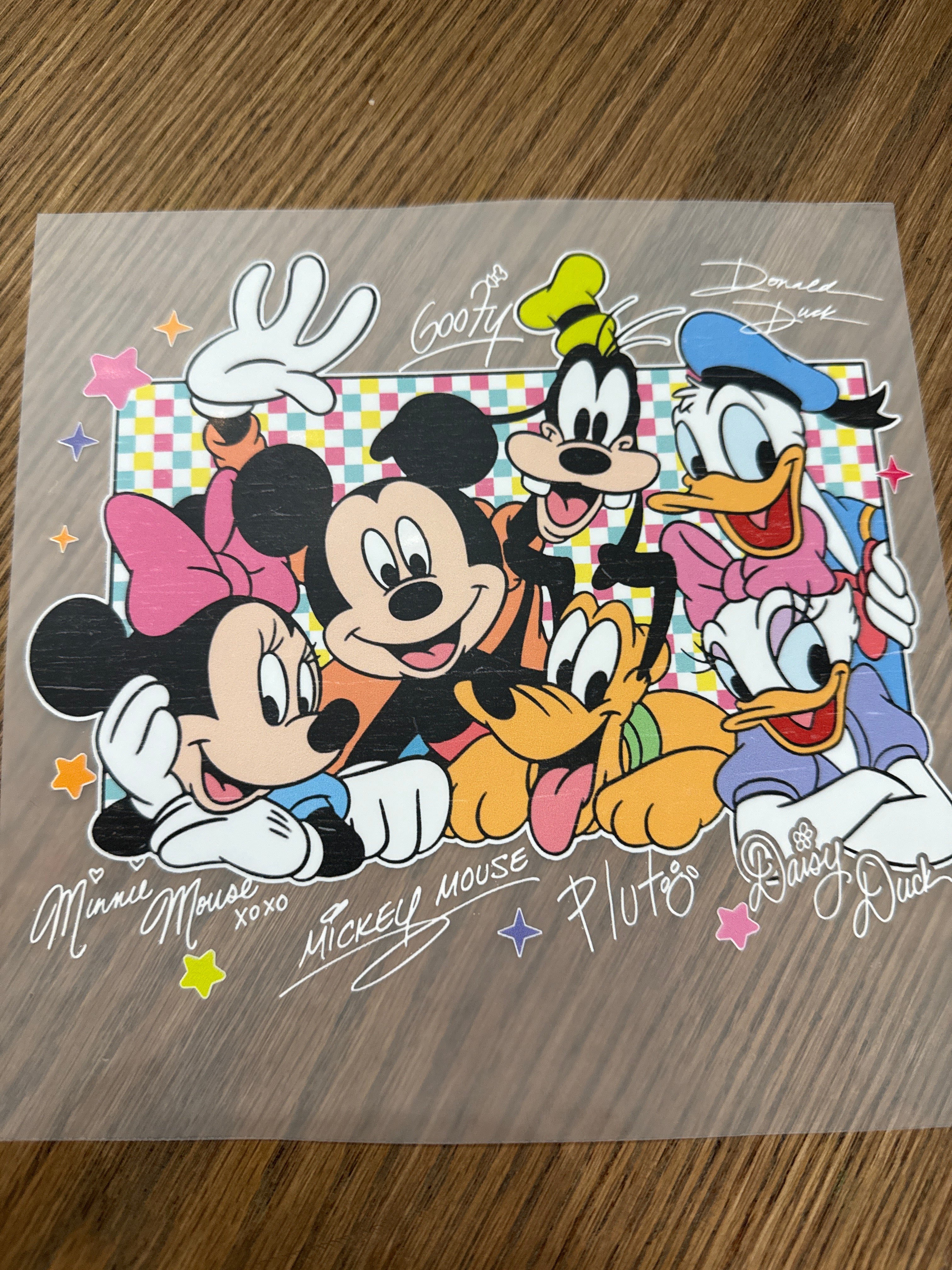 Youth Mickey and friends