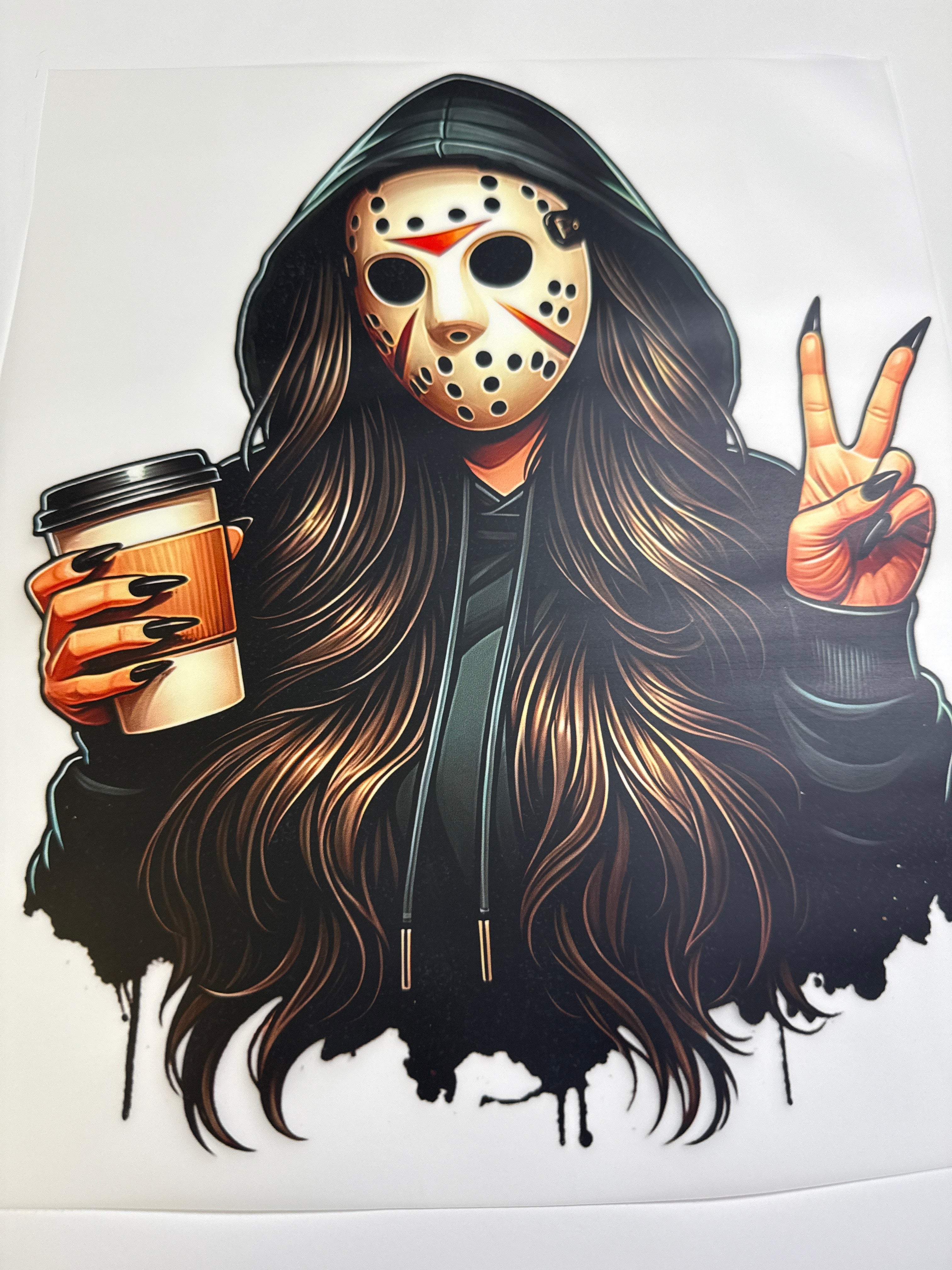 Girl with mask