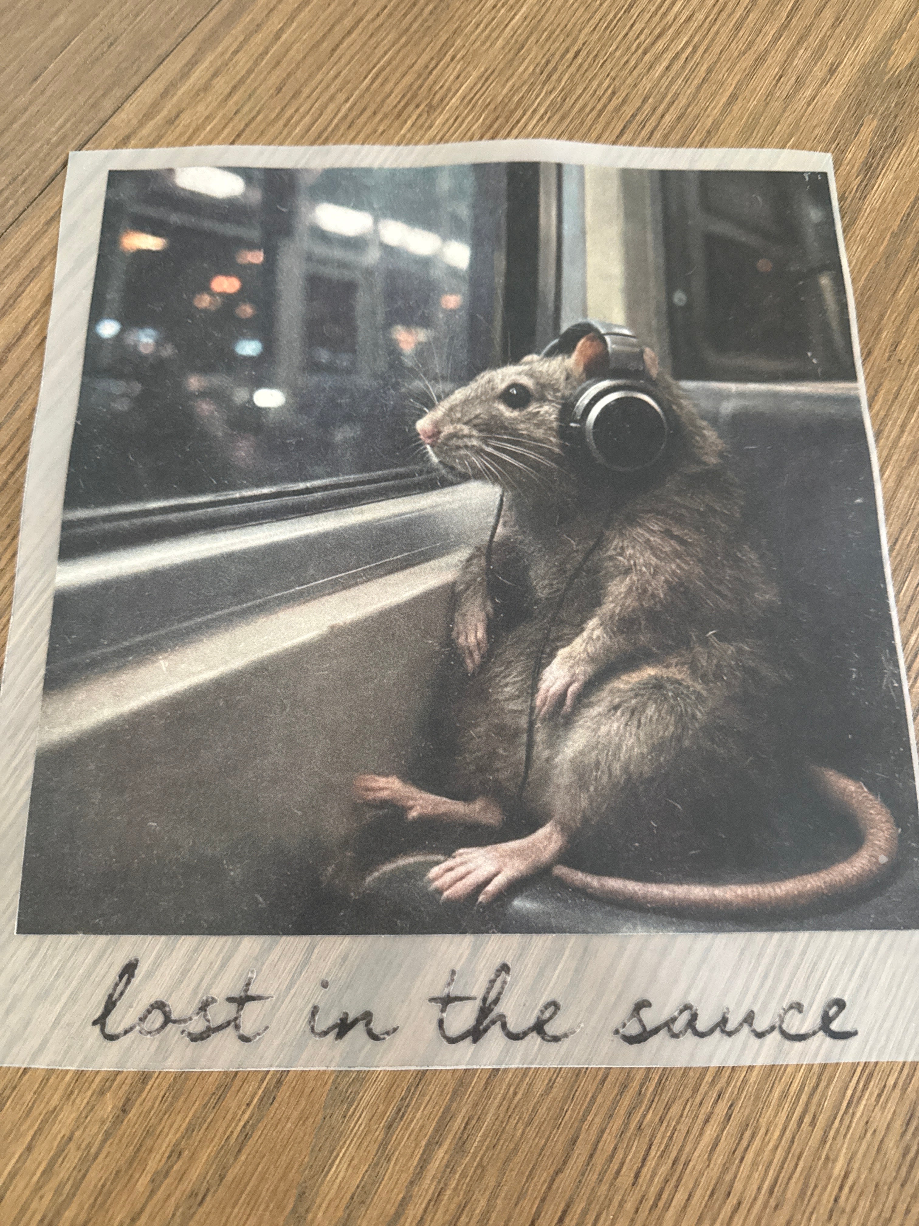 Lost in the sauce
