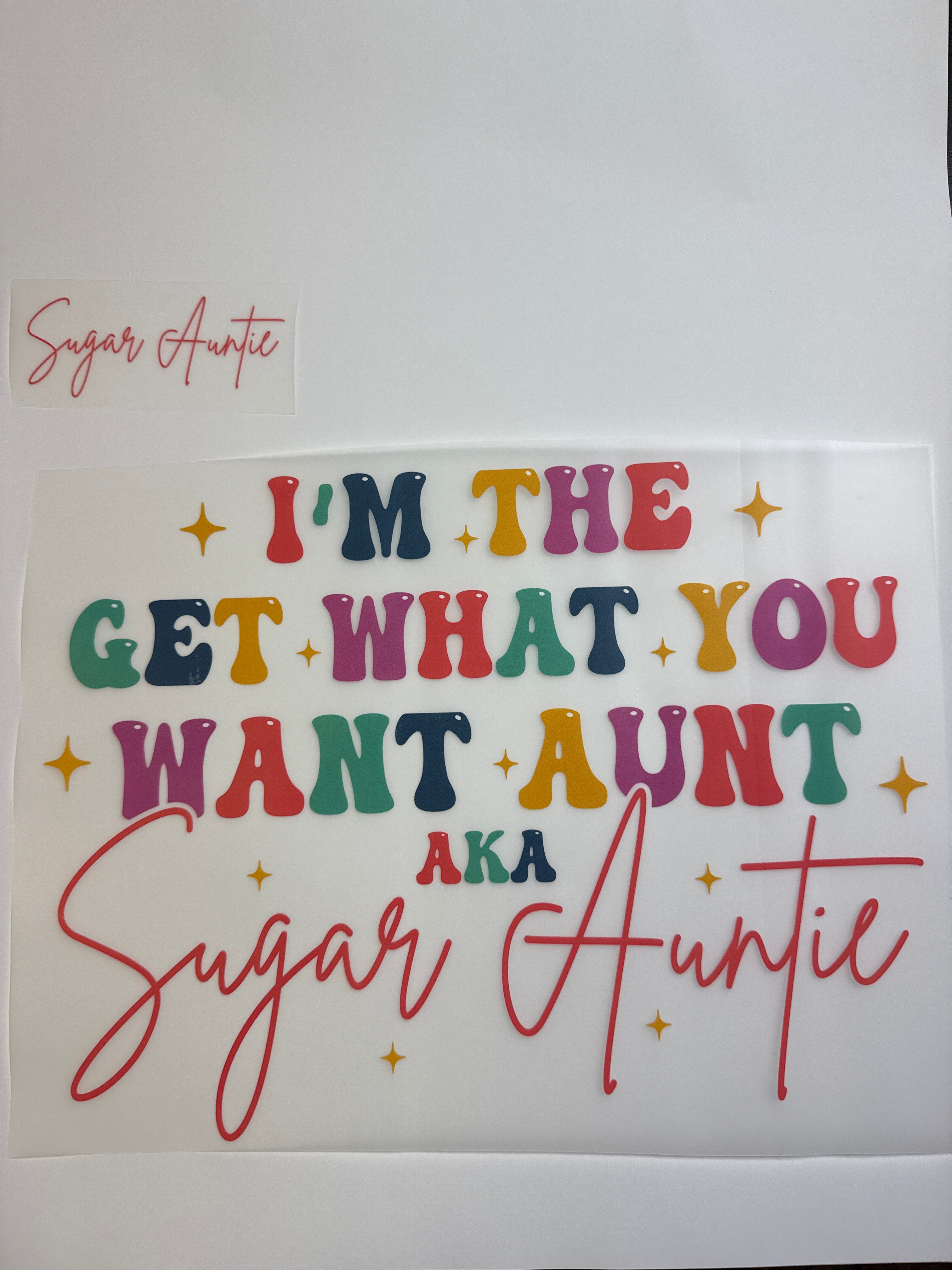 Sugar auntie