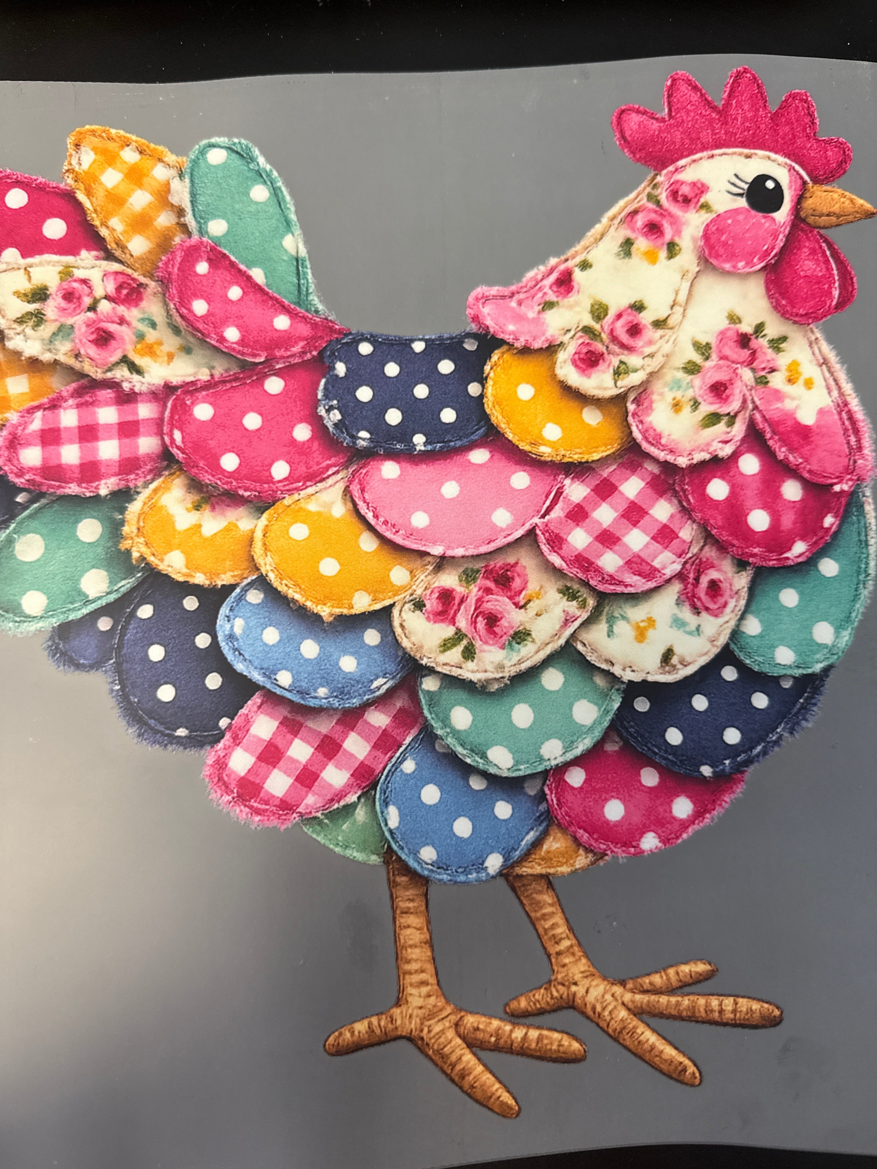 Faux quit chicken
