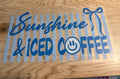 Sunshine & iced coffee