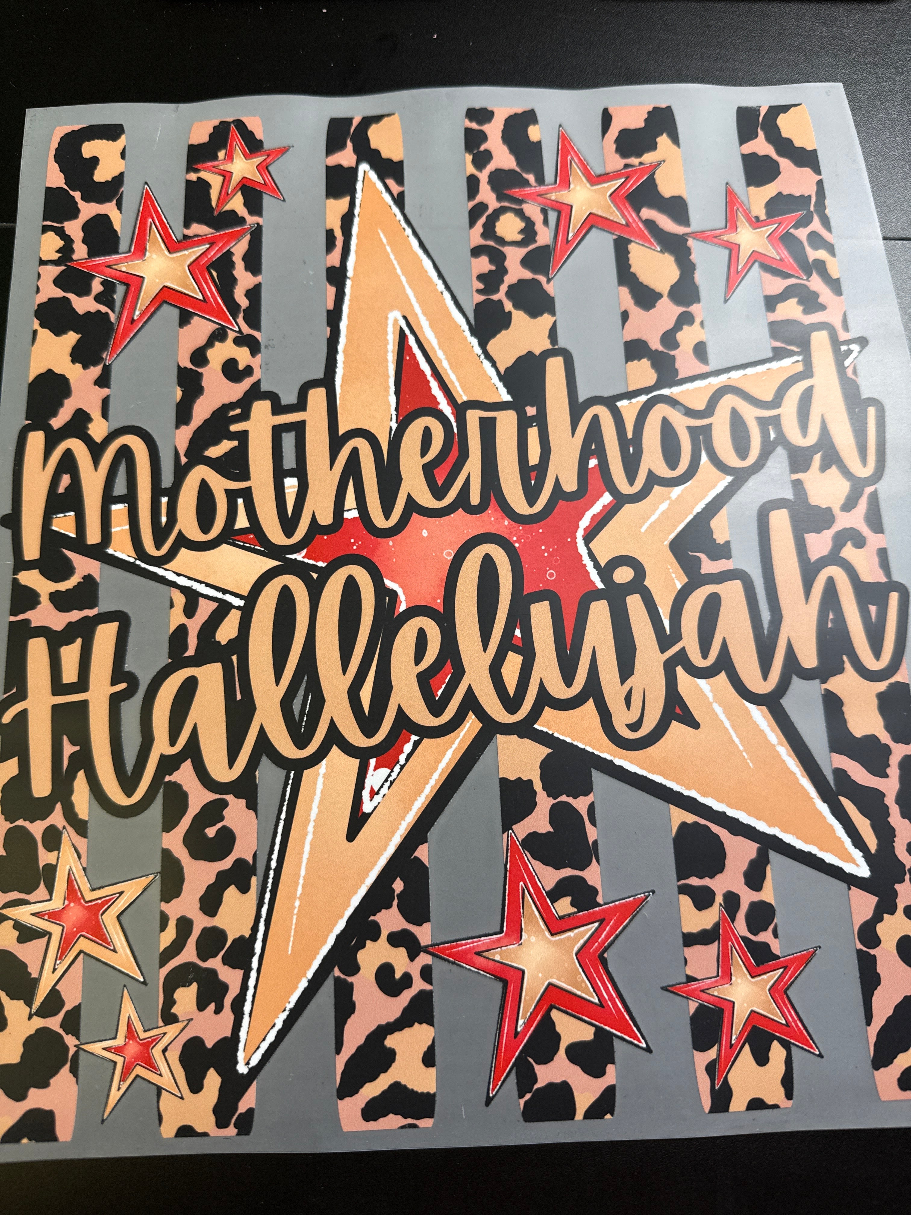 Motherhood hallelujah