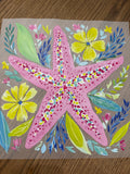 Floral starfish
