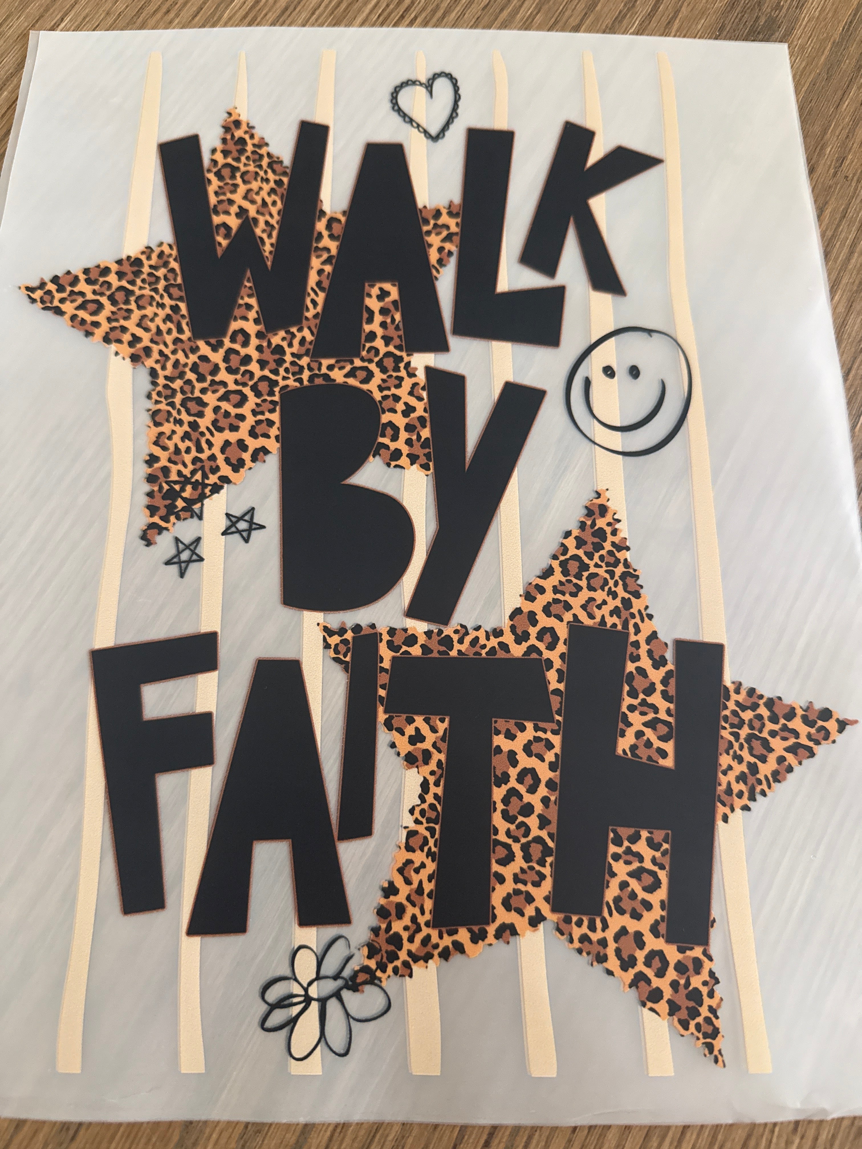 Walk by faith