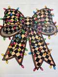 Checkered bow