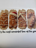 Faux knit gingerbread