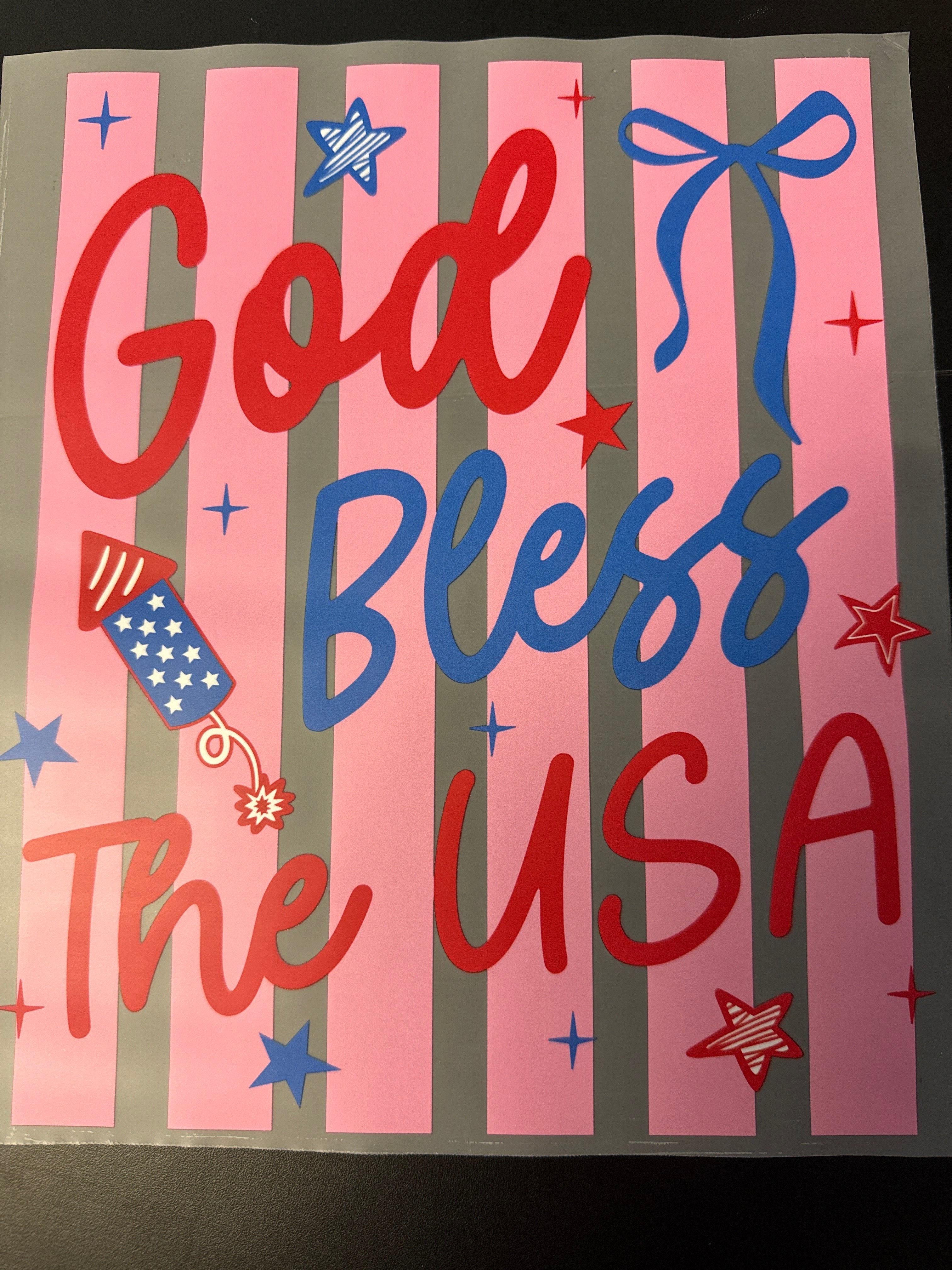 God bless the USA