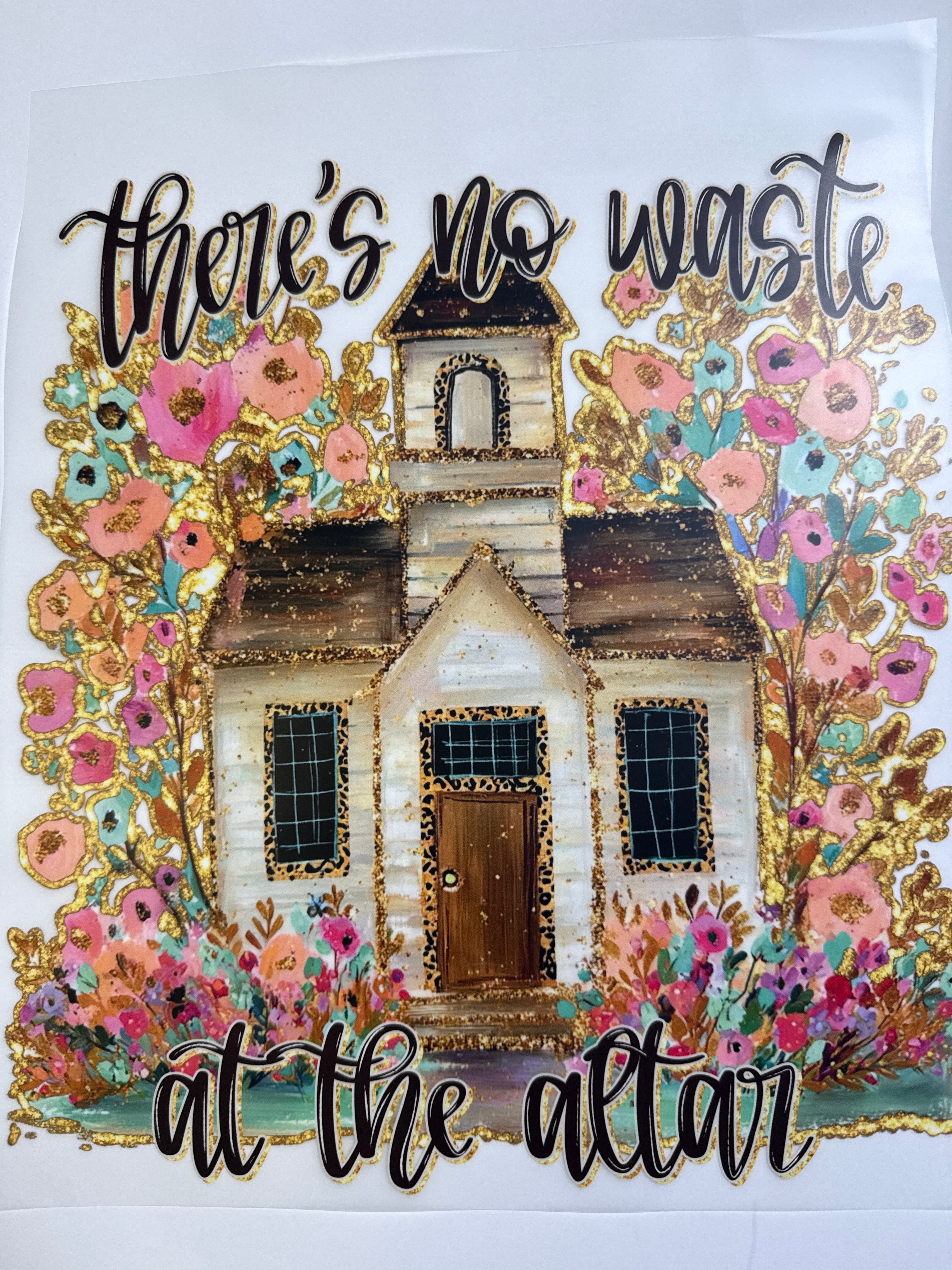 No waste at the altar