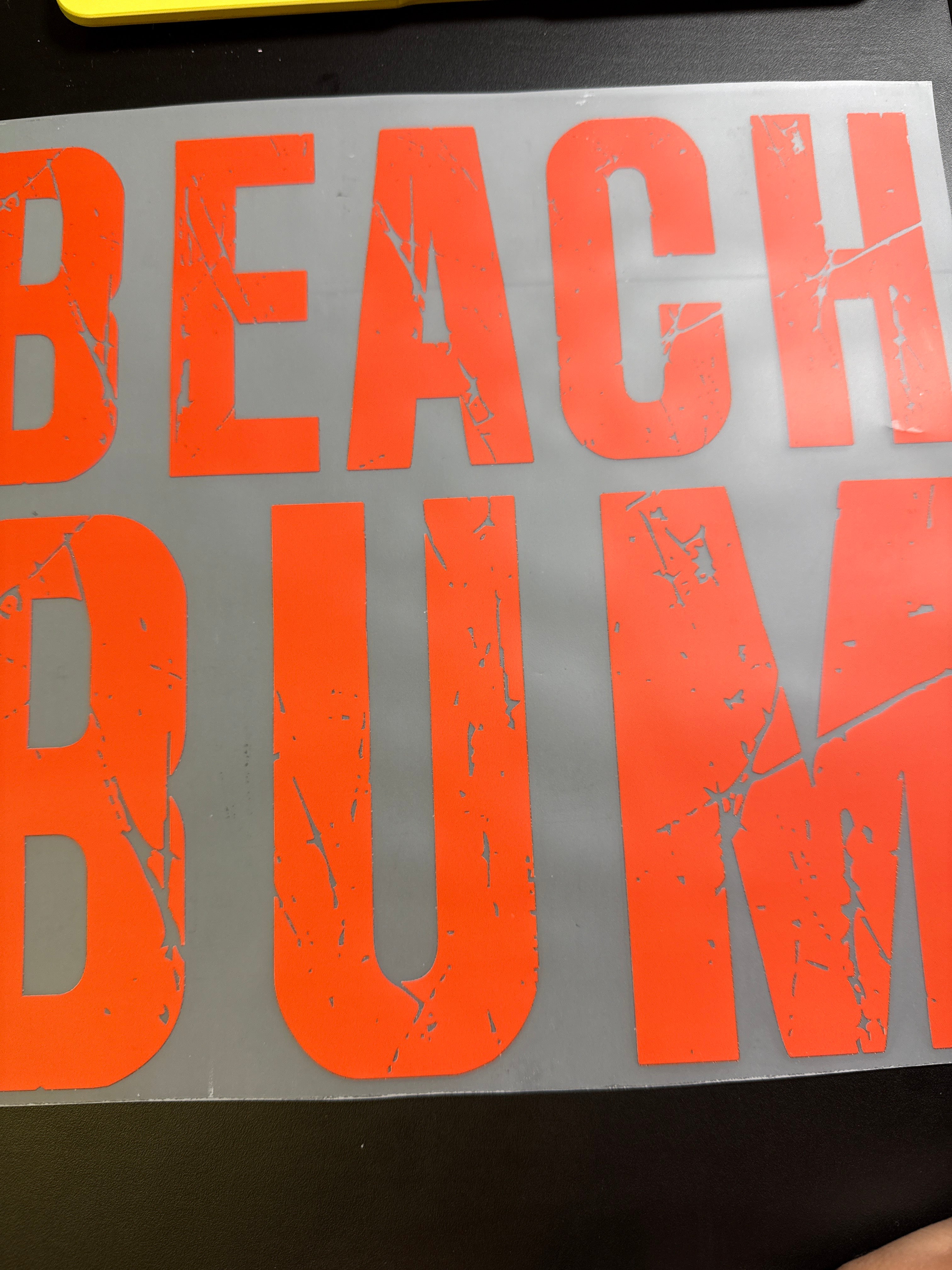Beach bum