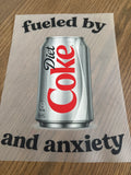 Diet c0ke & anxiety