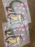 Bow later gator & after while croc