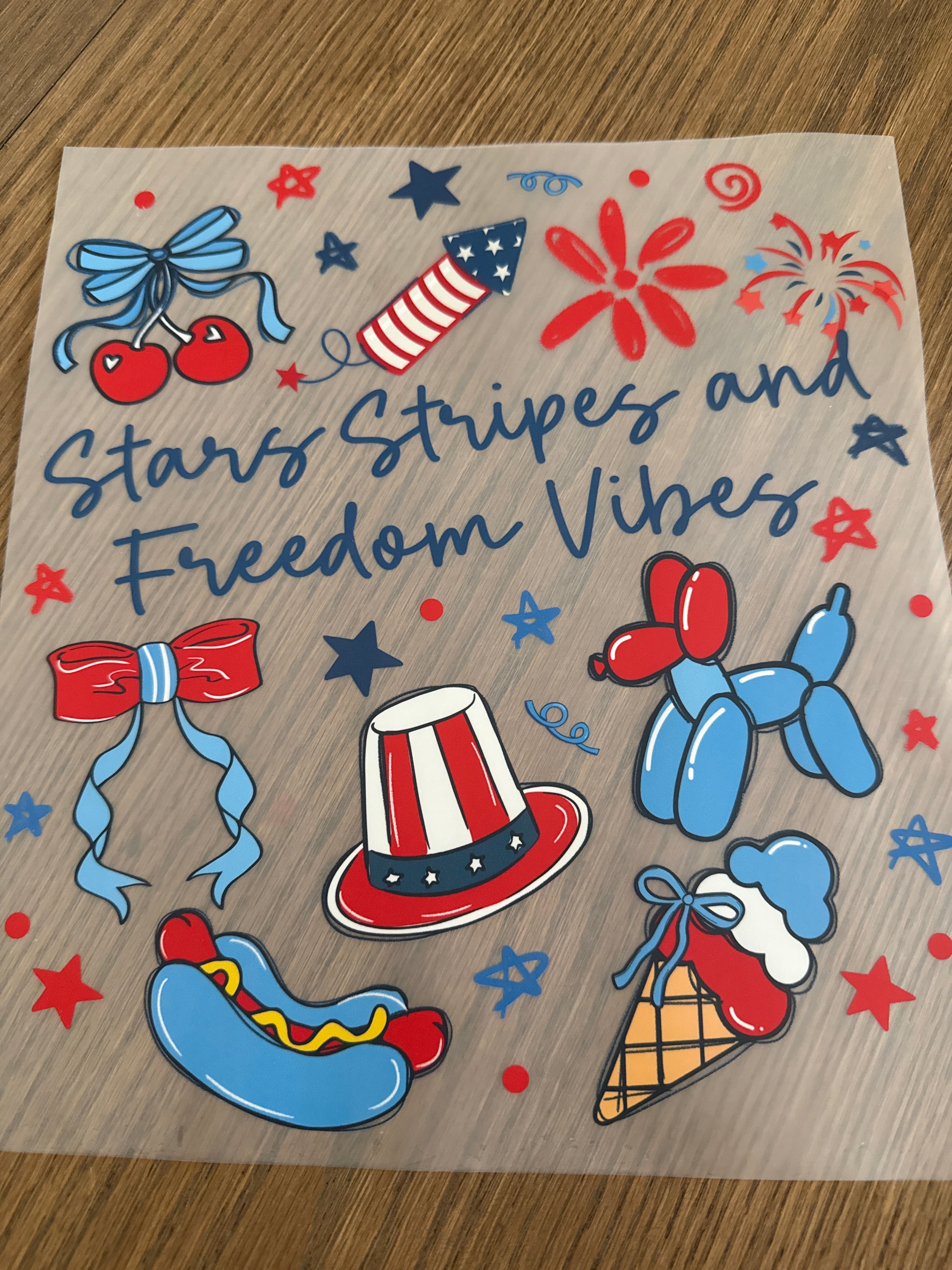 Star stripe, and freedom ￼