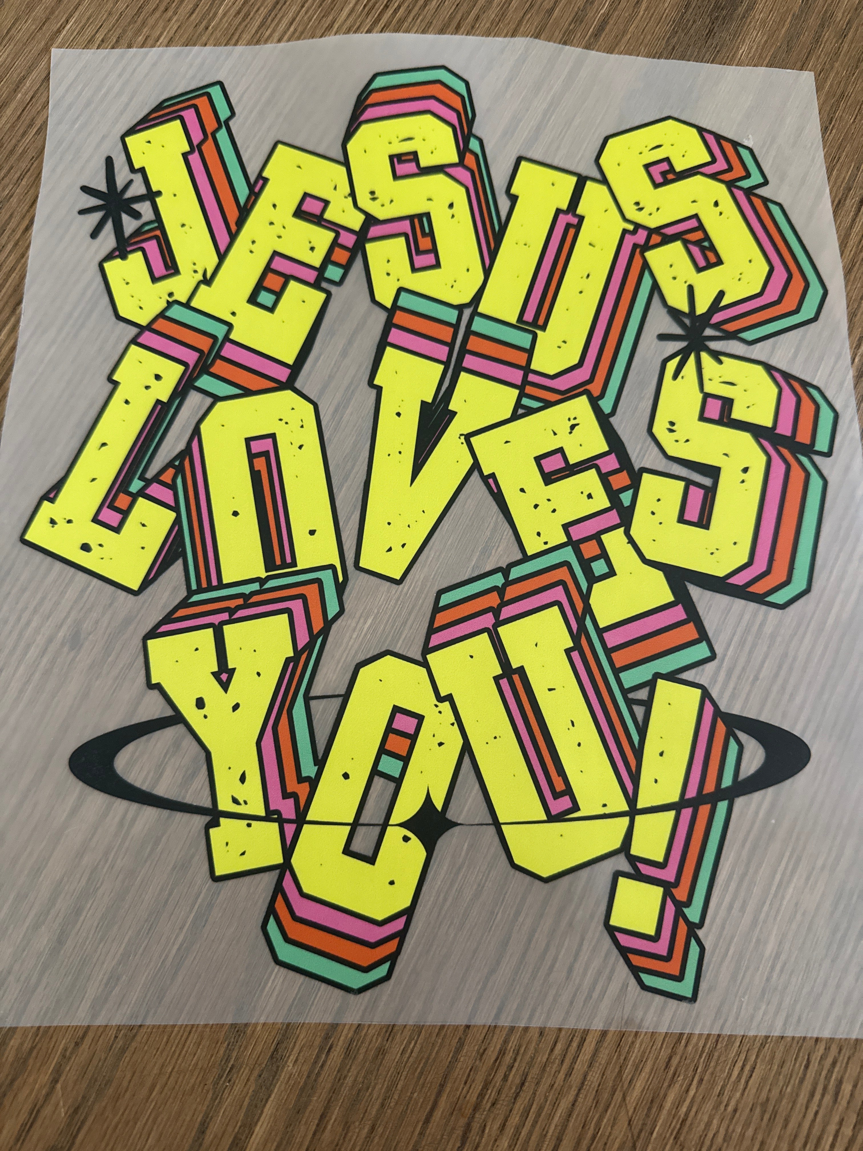 Jesus loves you