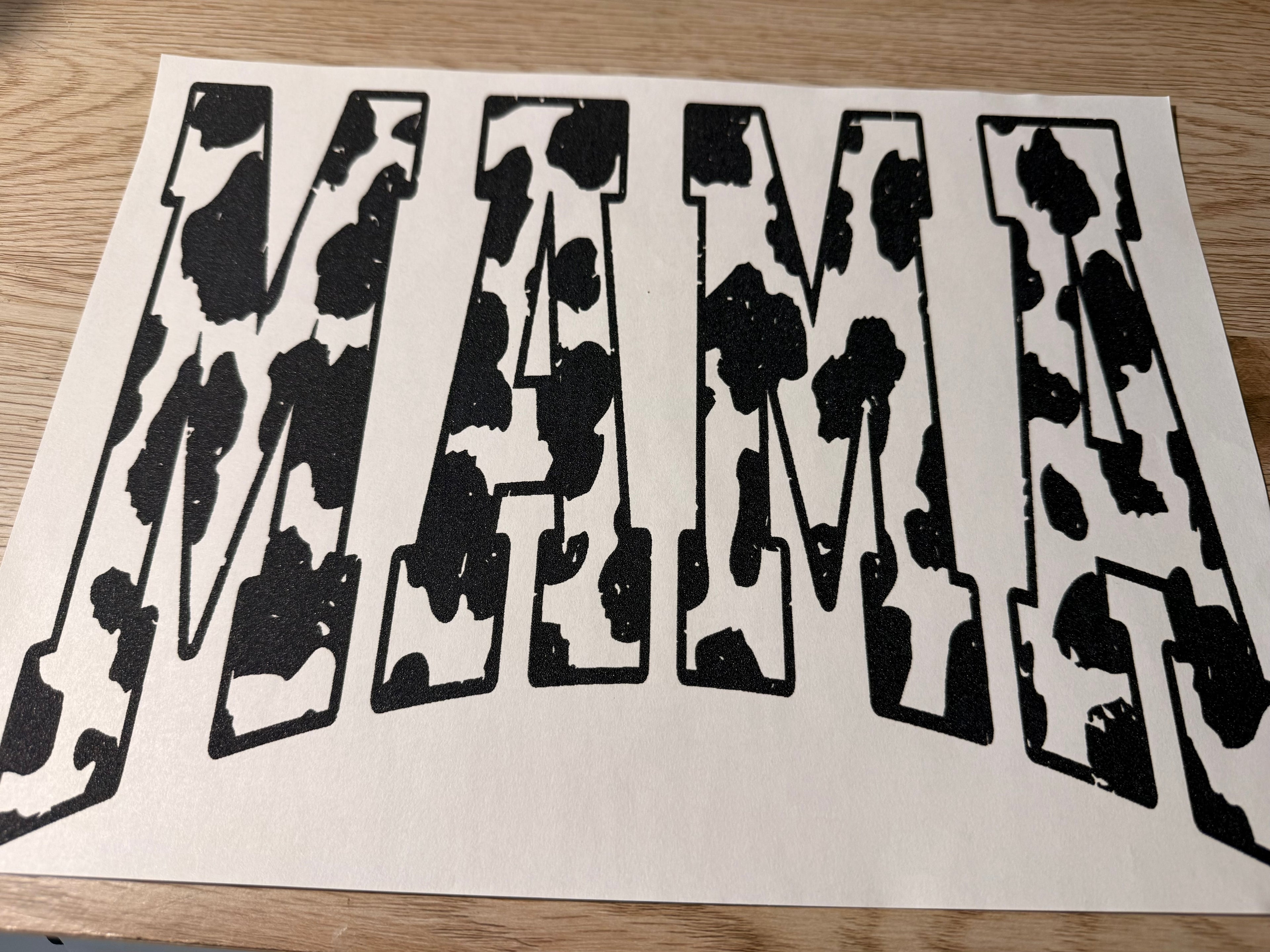Cowhide mama