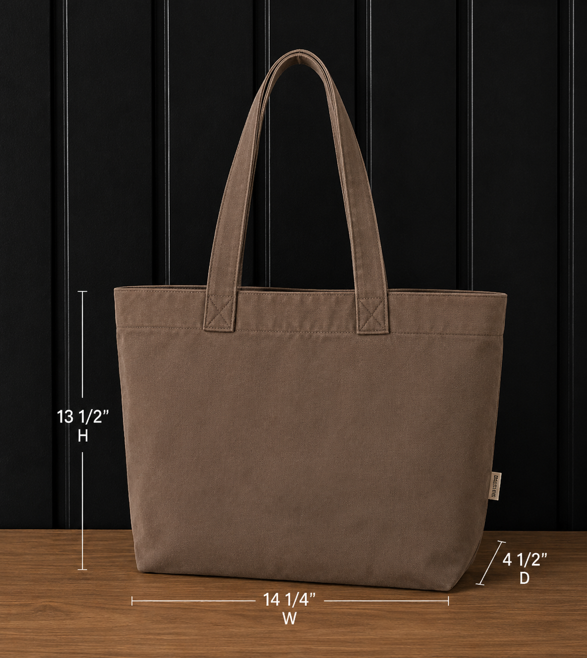 ESPRESSO COMFORT COLORS TOTE