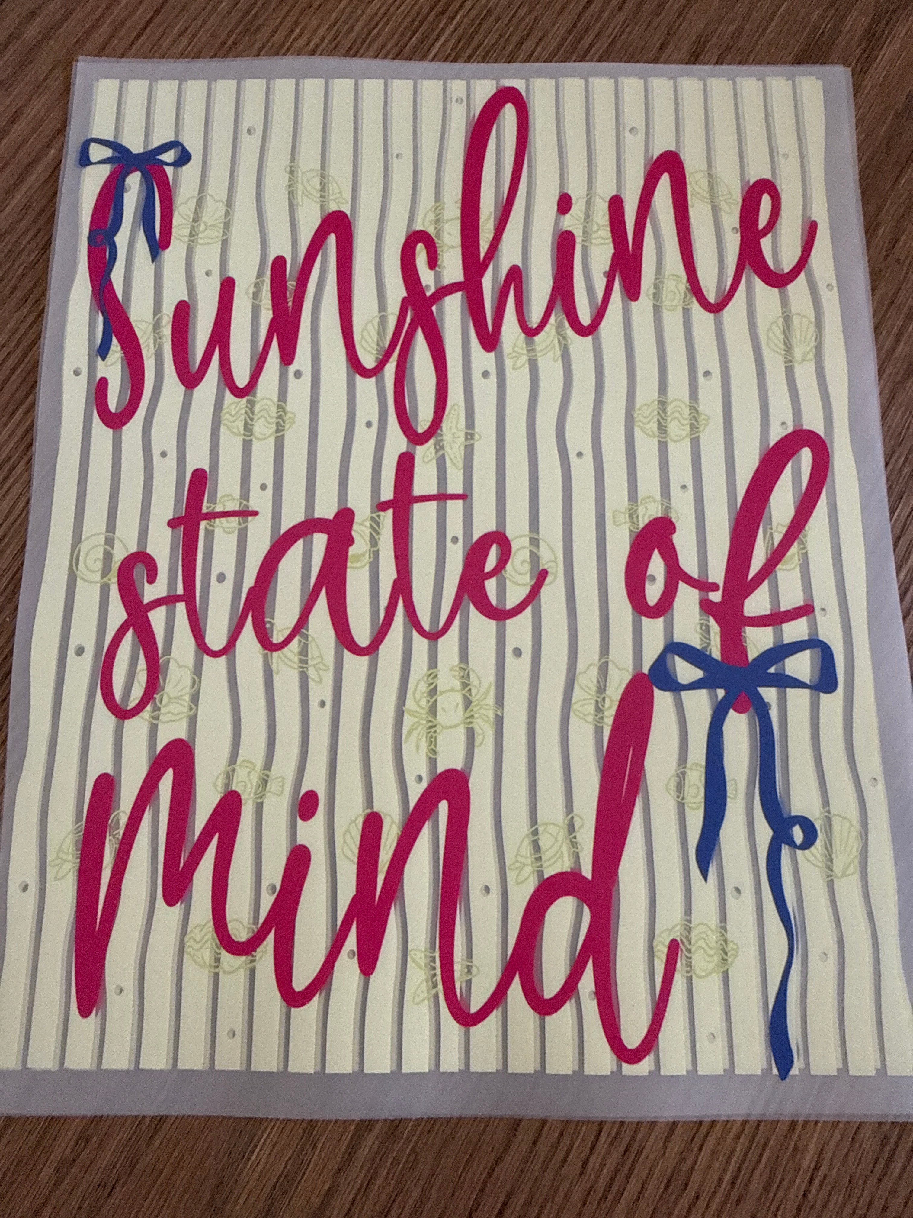 Sunshine state of mind