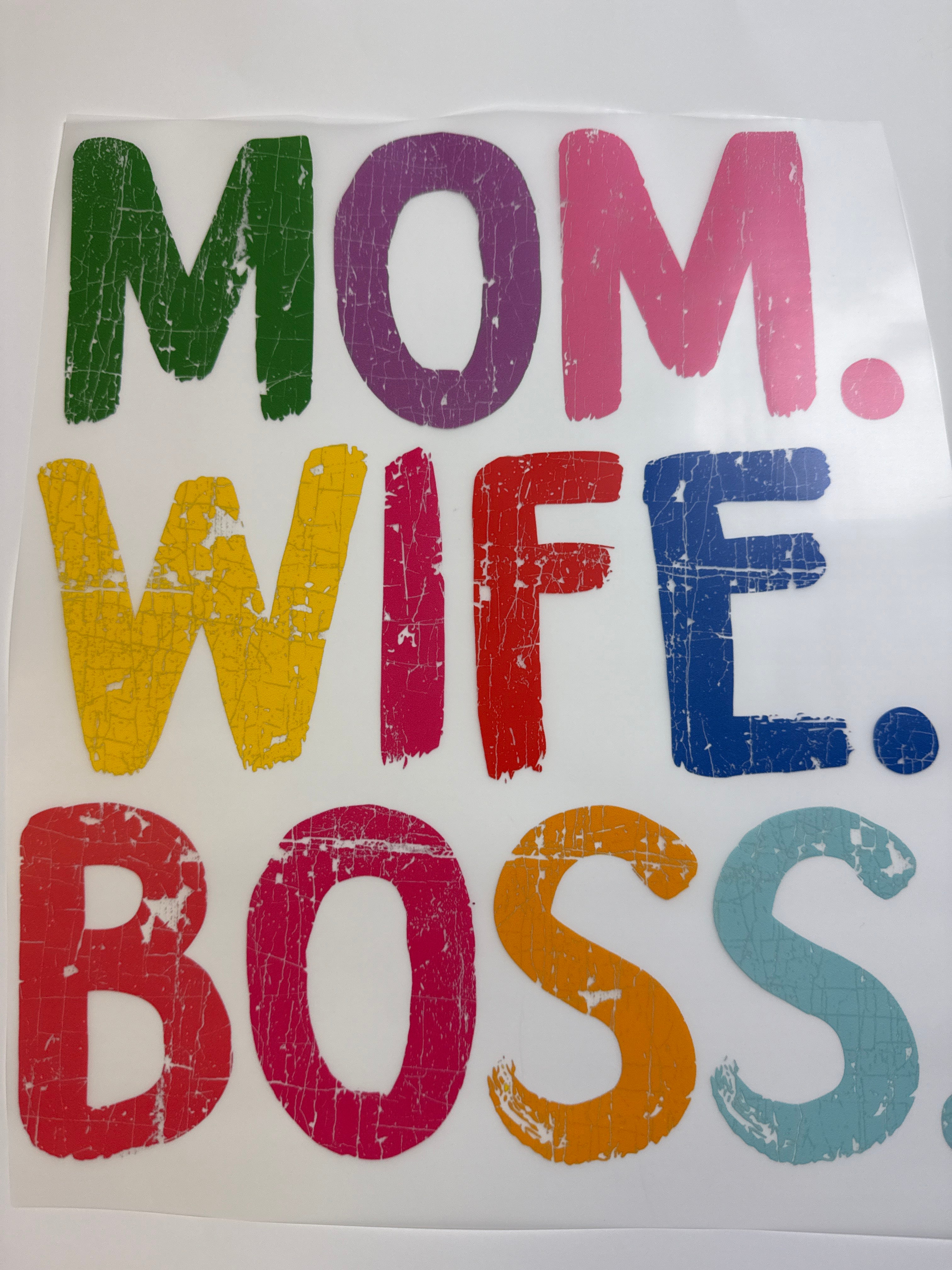 Mom wife boss