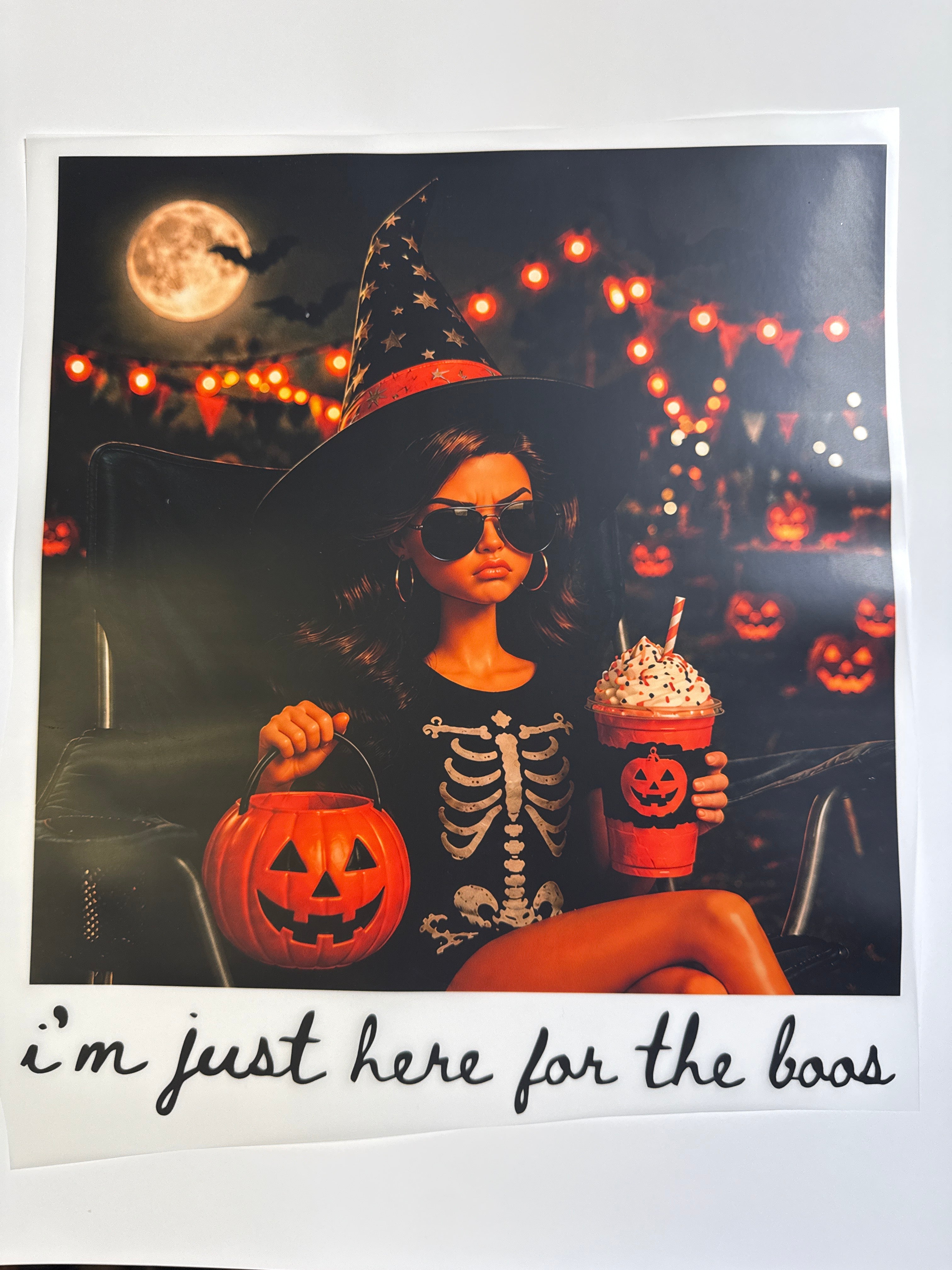 Just here for the boos