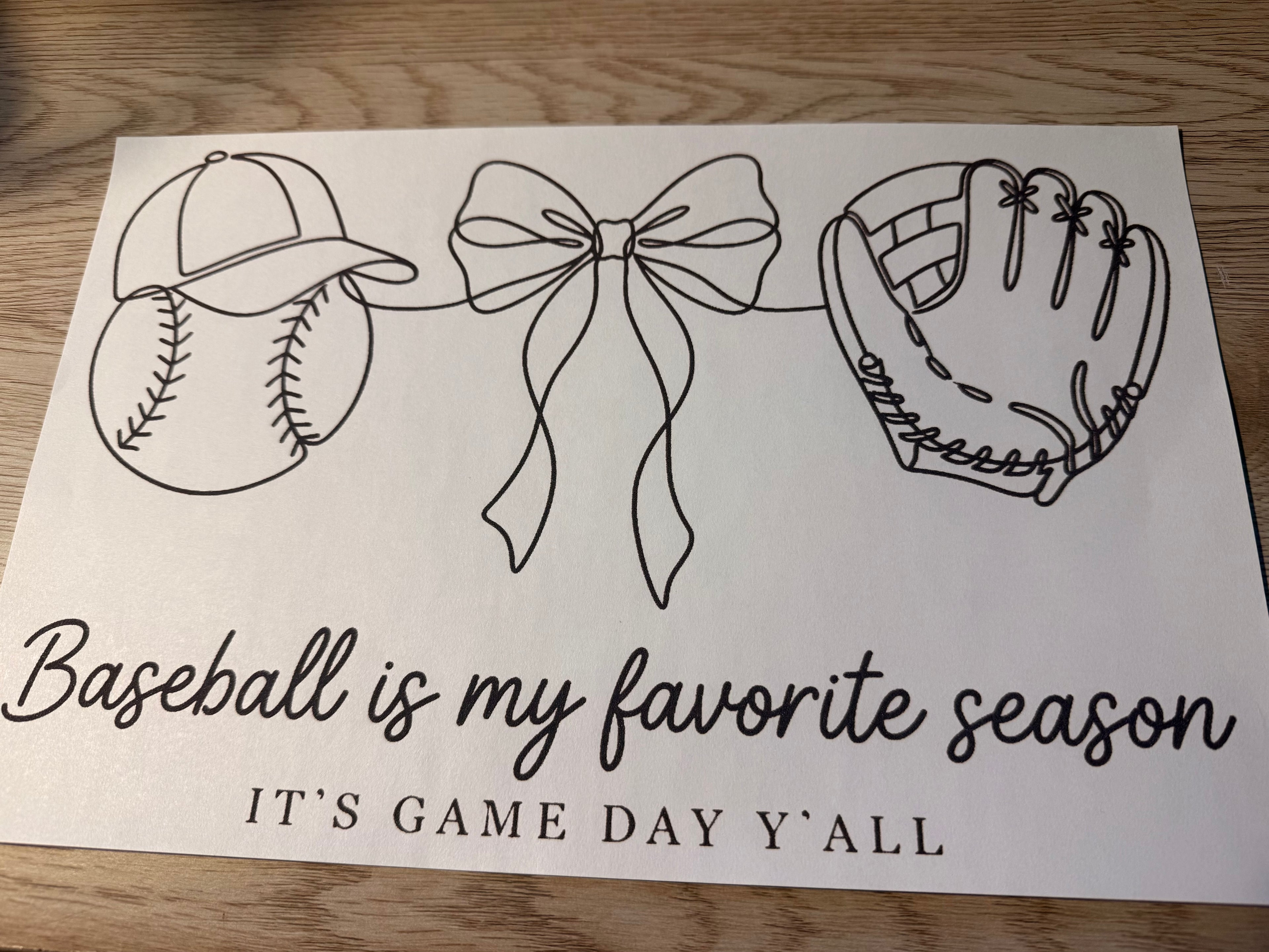 Baseball is my fav