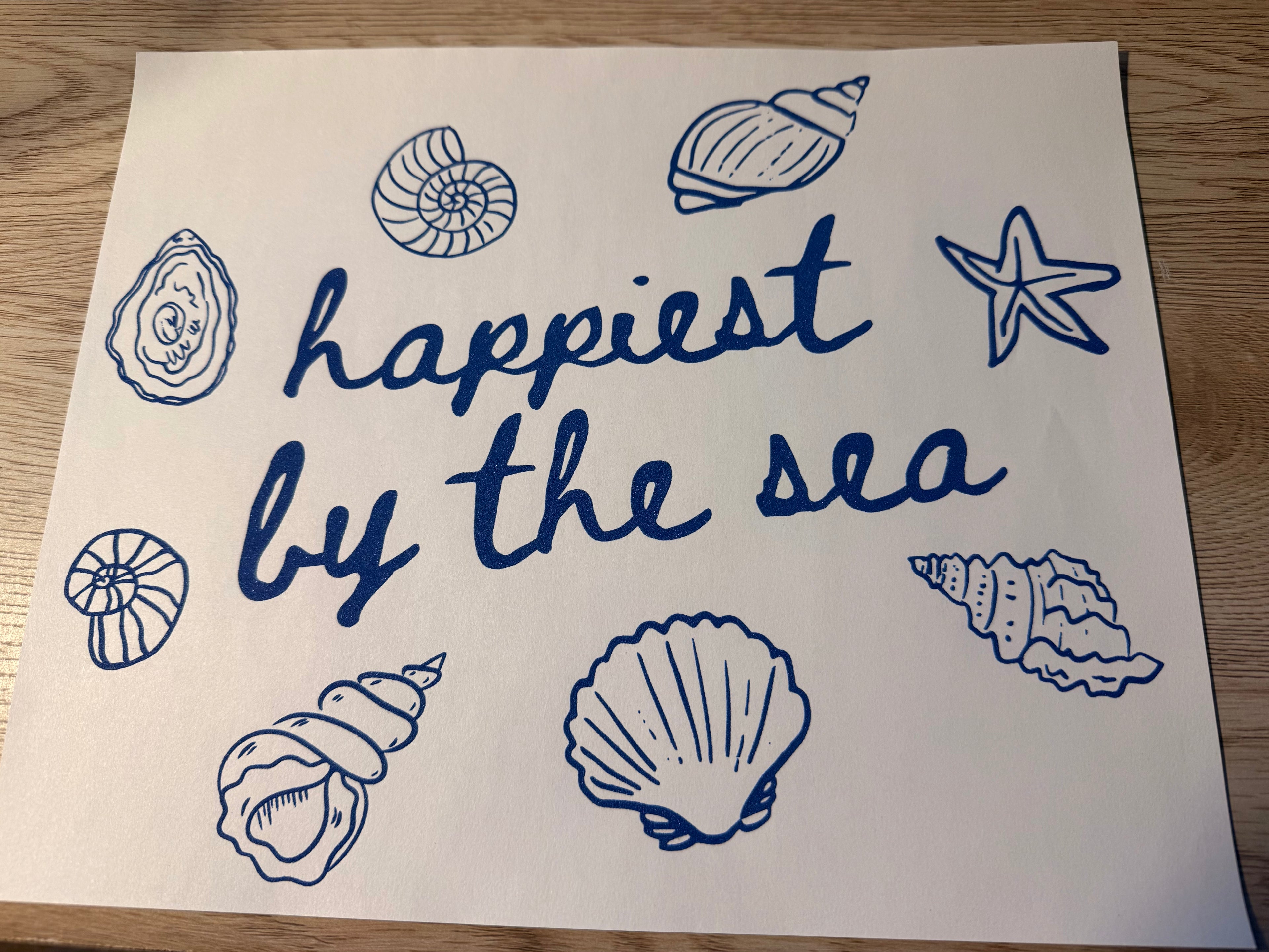 Happiest by the sea
