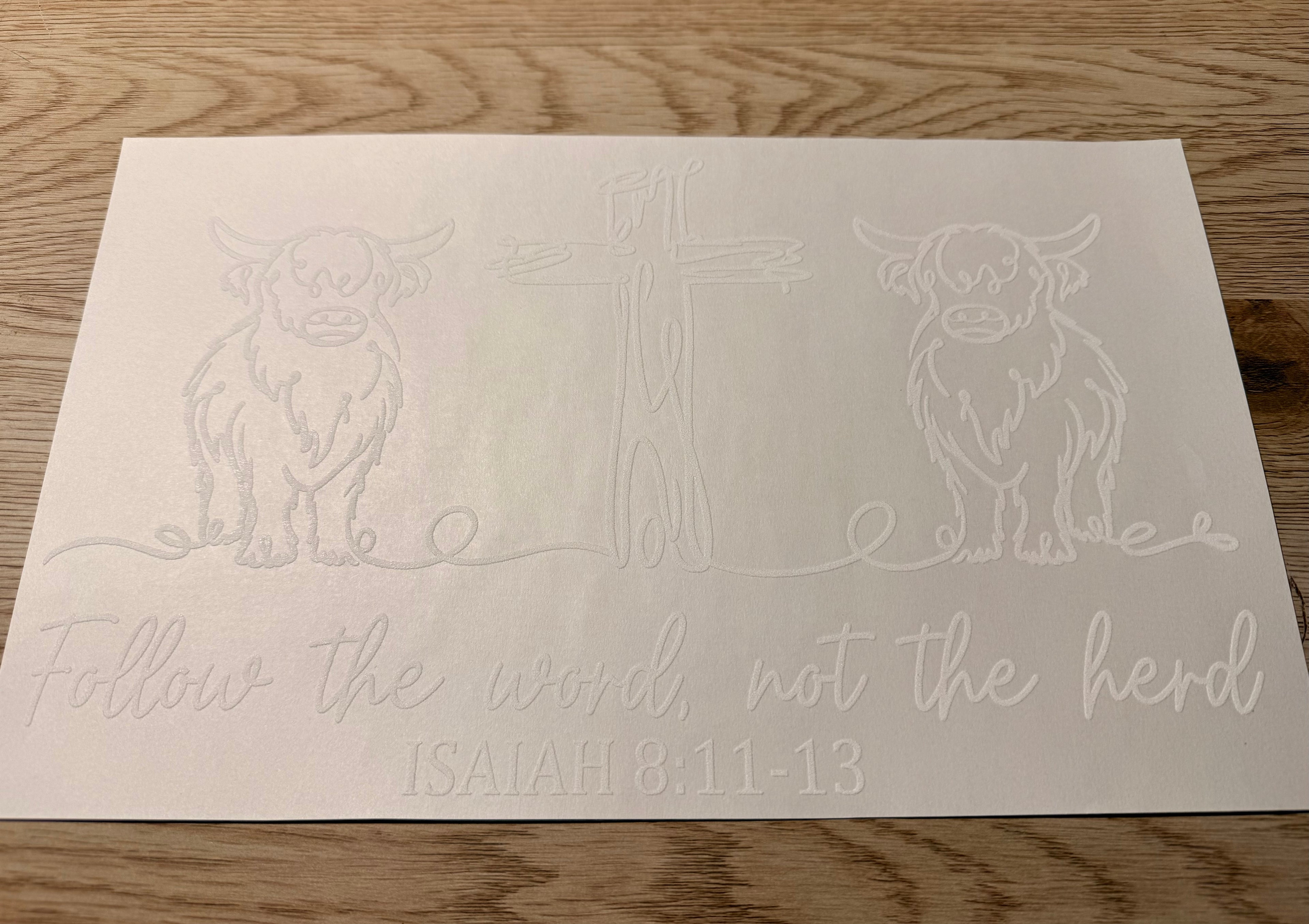 follow the word not the herd