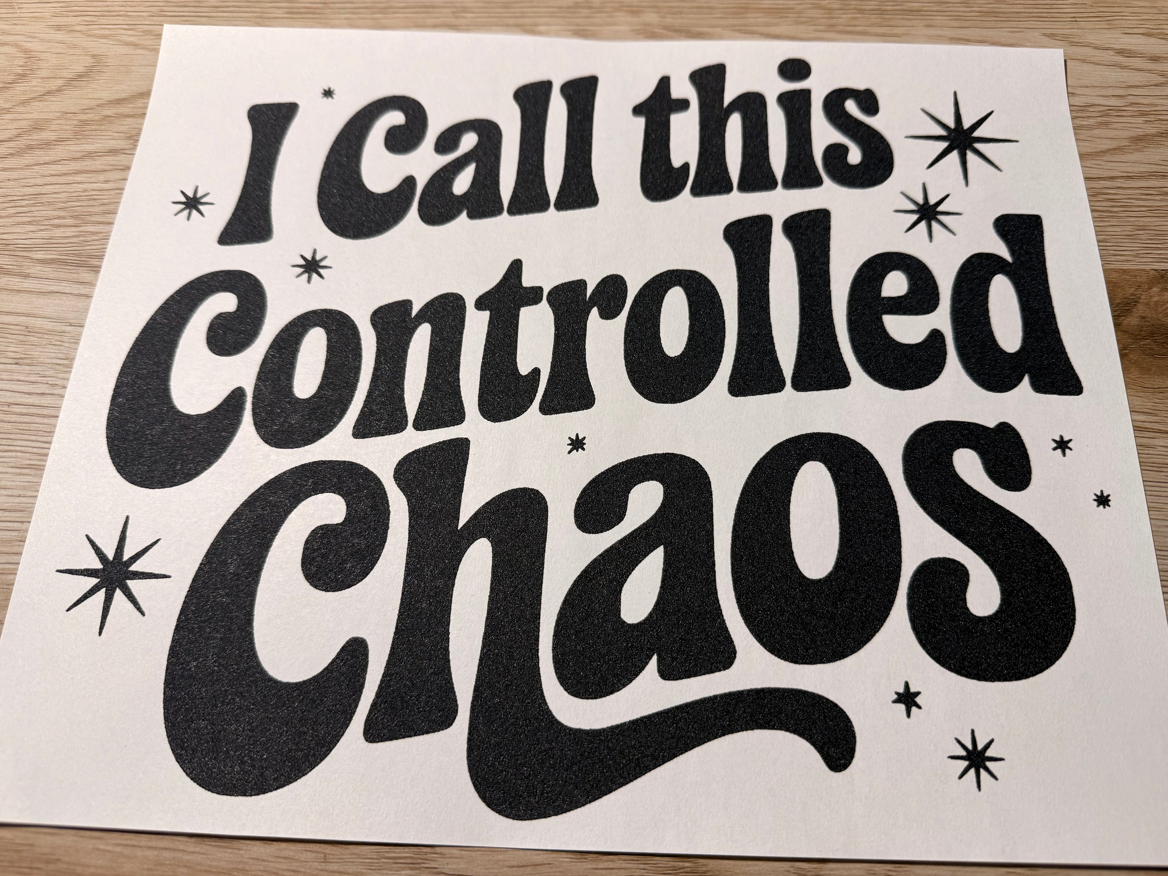 controlled chaos