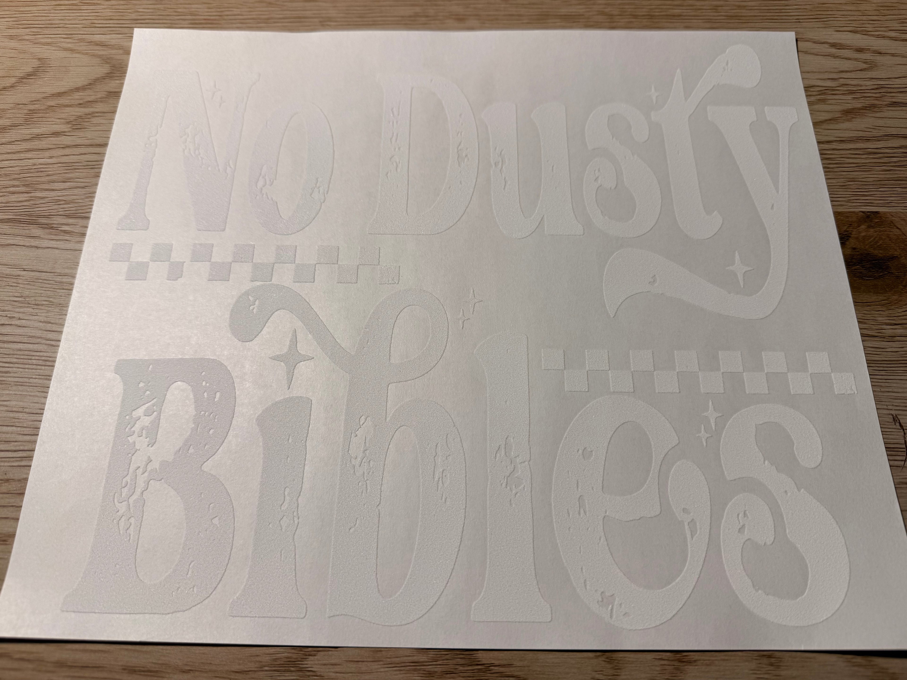 no dusty bibles