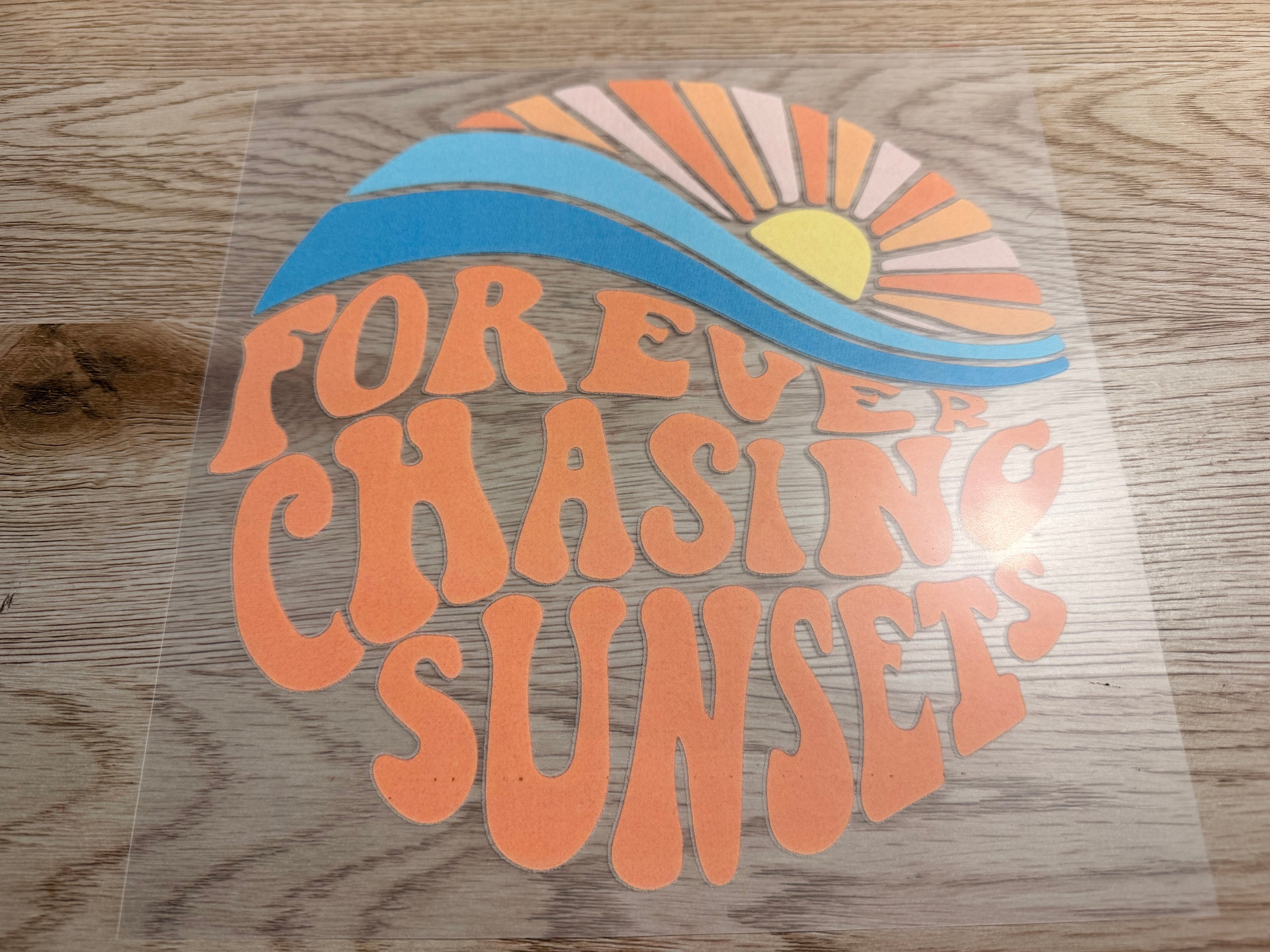 chasing sunsets