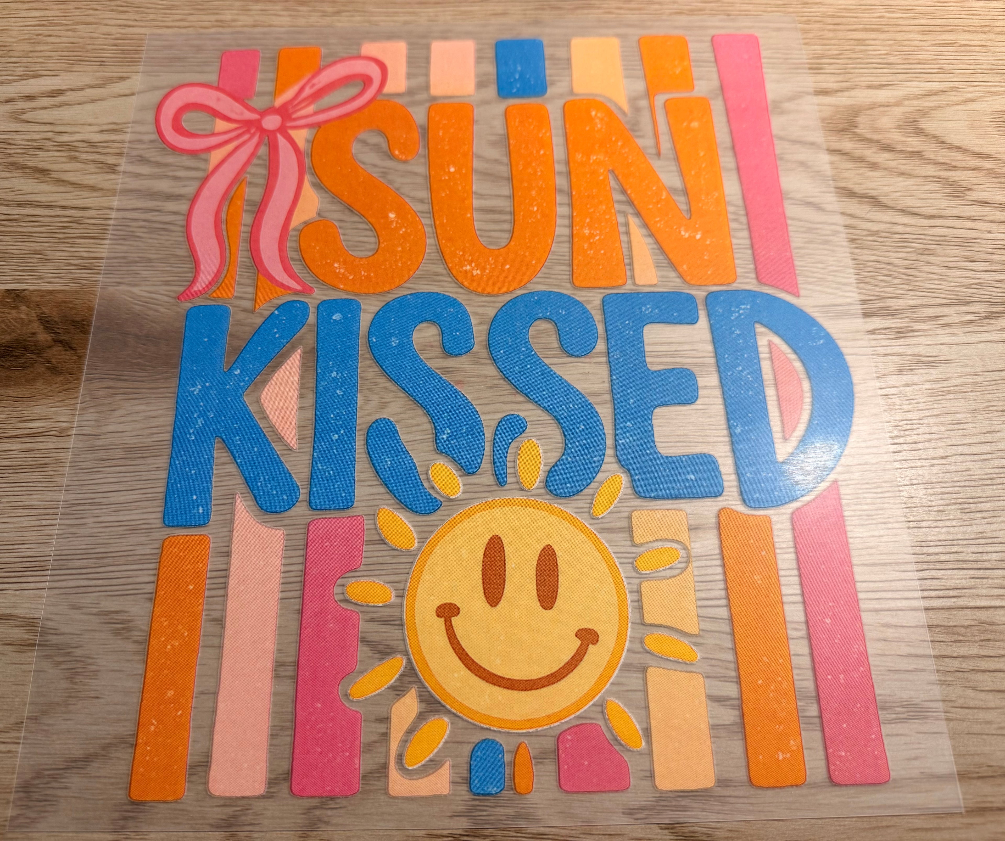 sun kissed